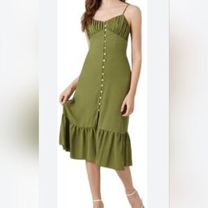 Forever 21 Small Olive Dress